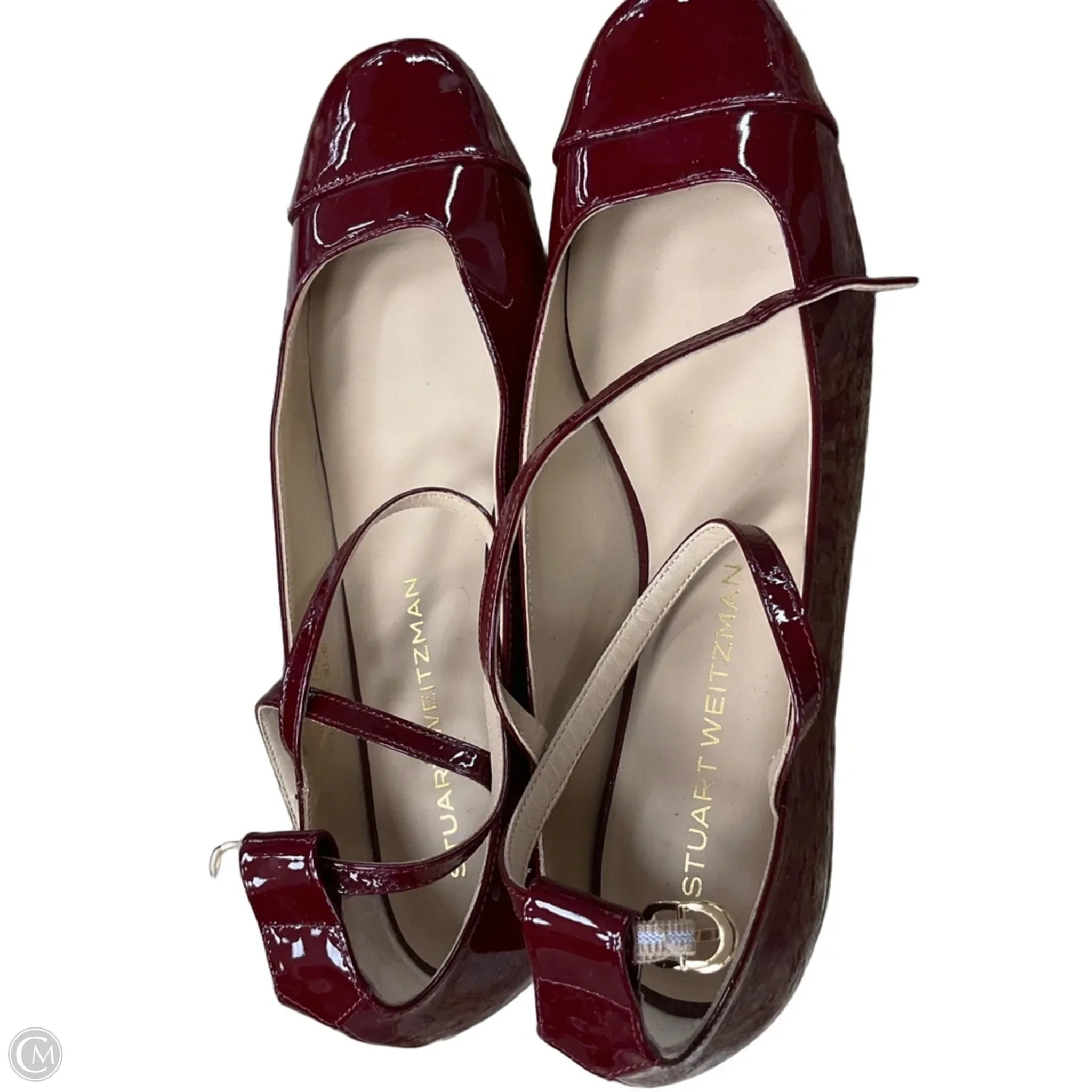 Shoes Designer By Stuart Weitzman In Red, Size: 10