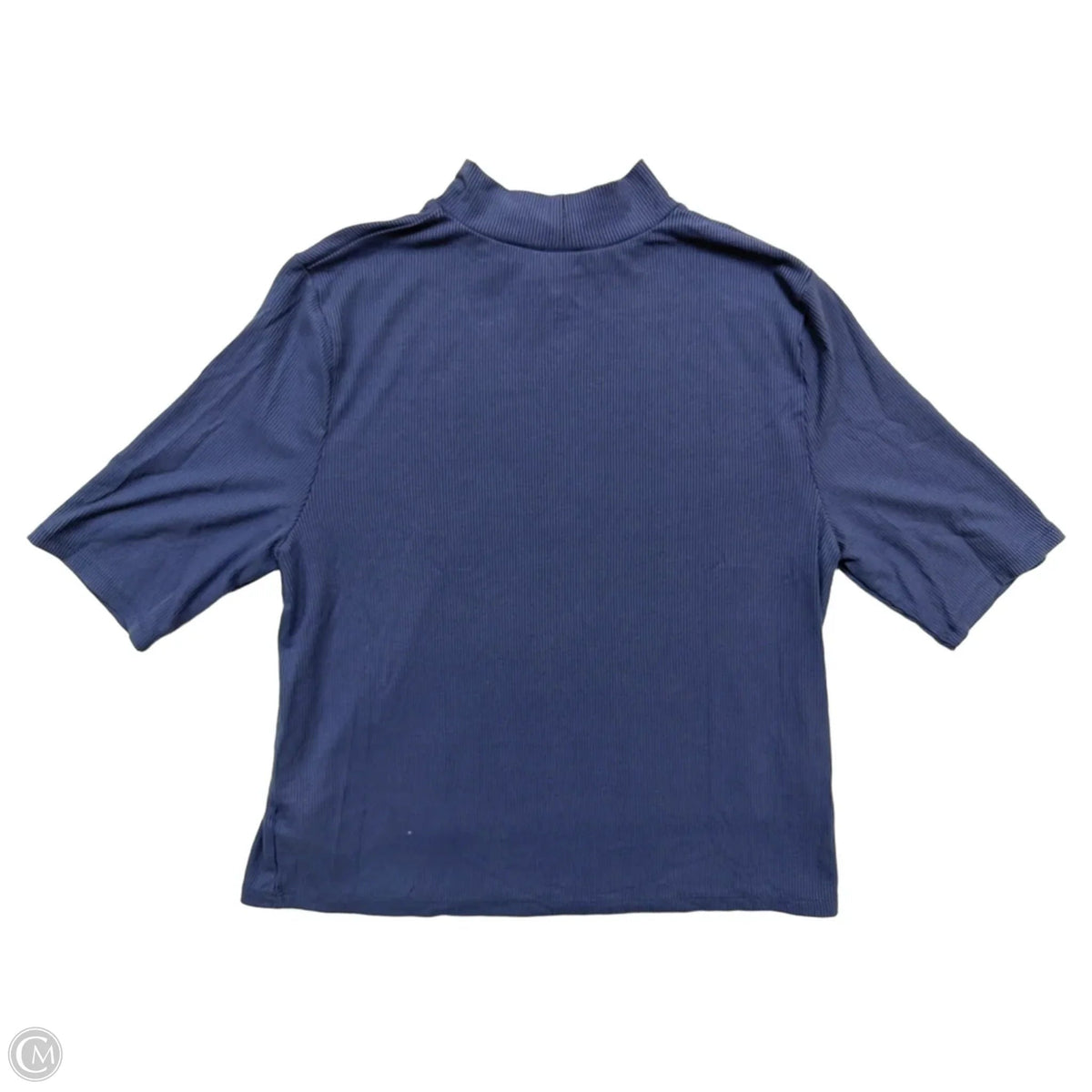 Top Short Sleeve By A New Day In Blue, Size: Xl