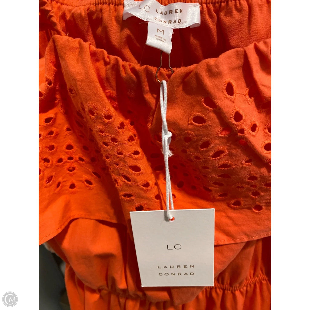 Dress Casual Maxi By Lc Lauren Conrad In Coral, Size: M