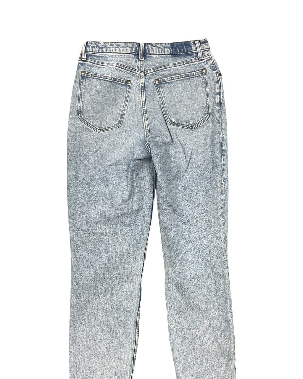 Jeans Straight By Abercrombie And Fitch In Blue Denim, Size:12L