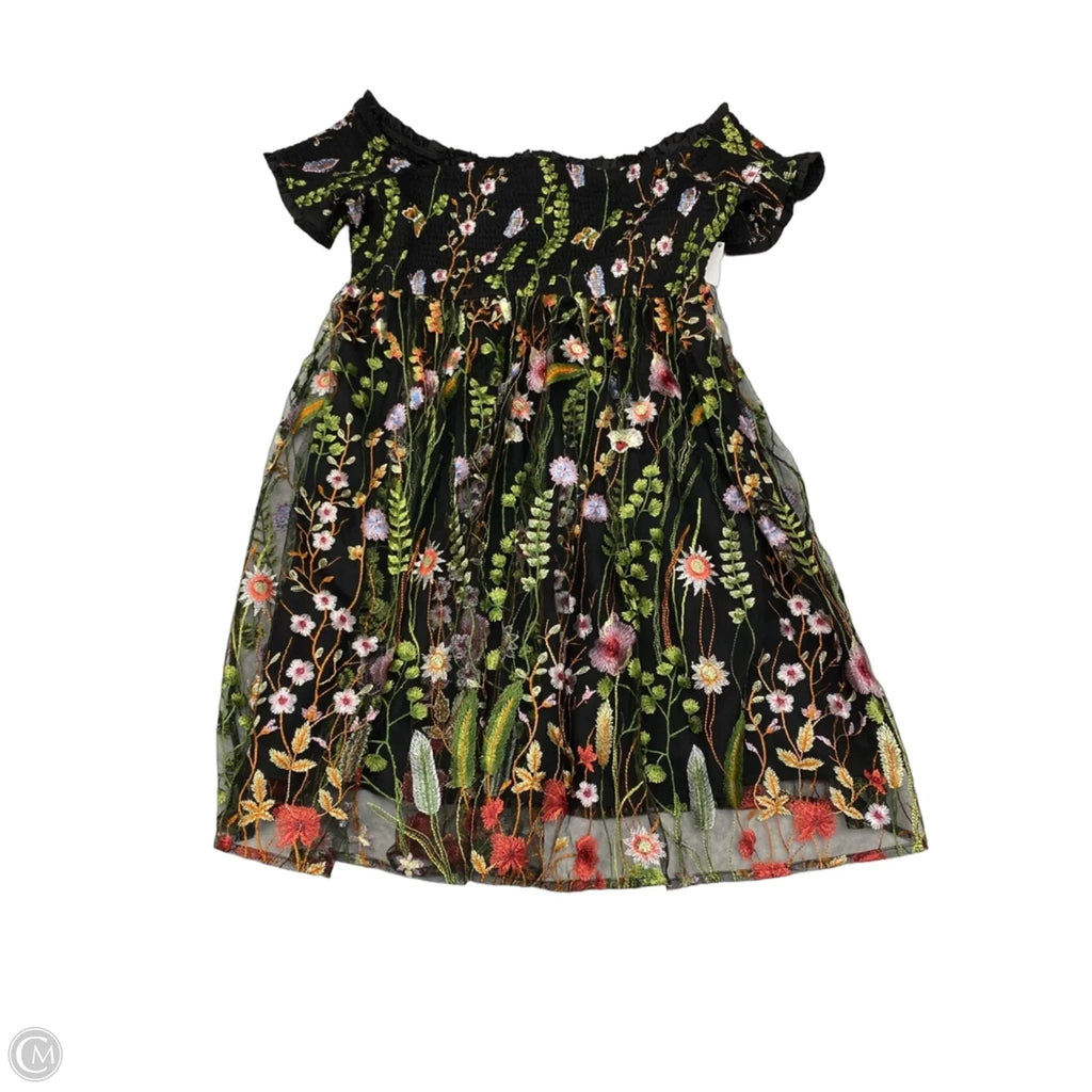 Dress Party Short By Torrid In Floral Print, Size: 2x