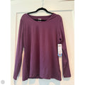 Top Long Sleeve By 32 Degrees In Purple, Size: Xl