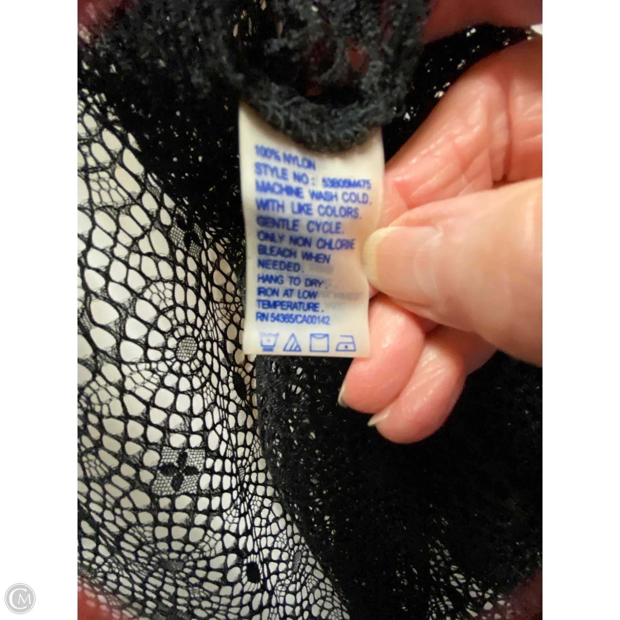 Swimwear Cover-up By Nygard Peter In Black, Size: Sp