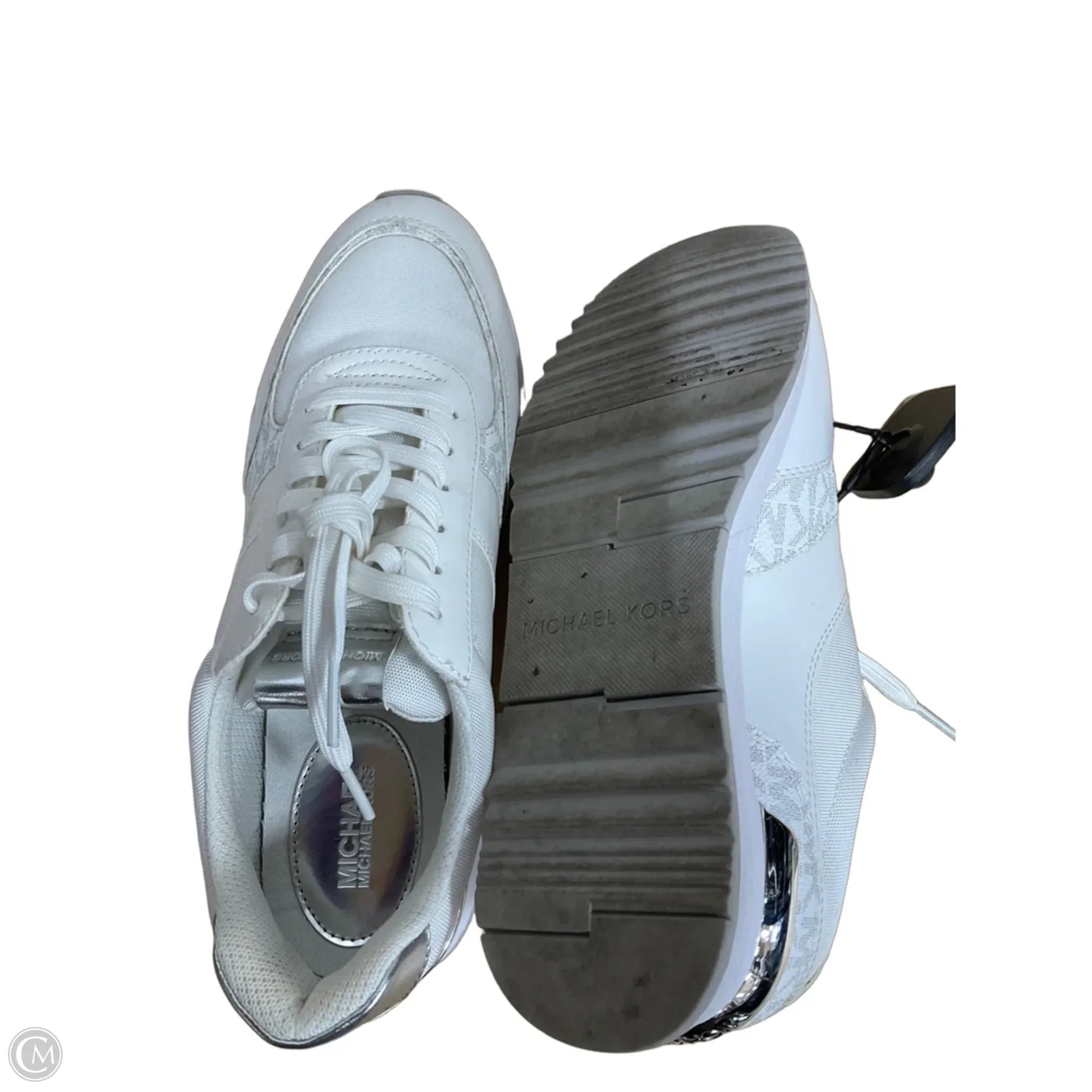 Shoes Athletic By Michael By Michael Kors In White, Size: 8