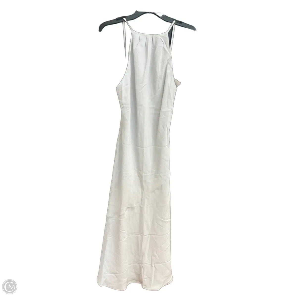 Dress Casual Maxi By Abercrombie And Fitch In Grey, Size: M