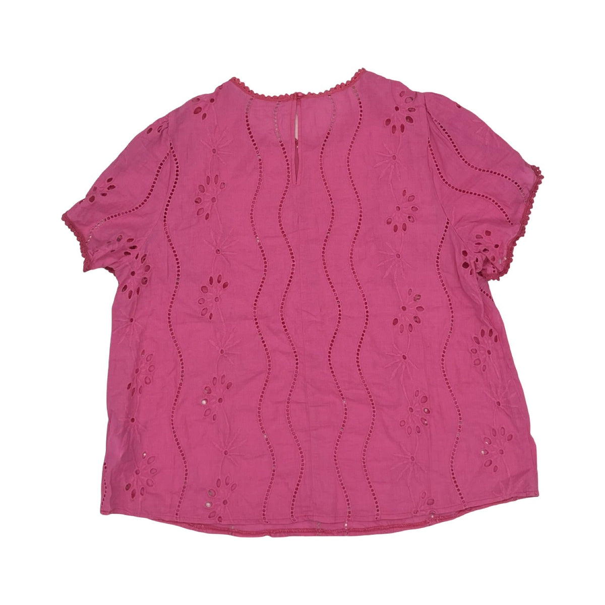 Blouse Ss By Shein In Pink, Size:2X