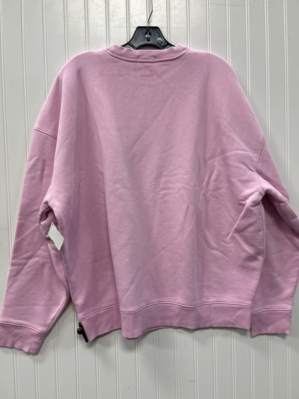 Sweatshirt Crewneck By Nuuds In Pink, Size:L