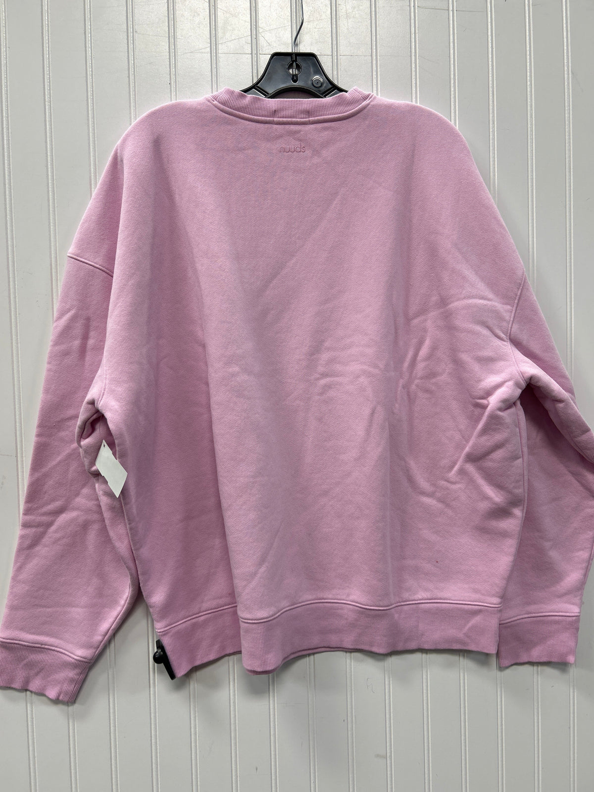 Sweatshirt Crewneck By Nuuds In Pink, Size:L