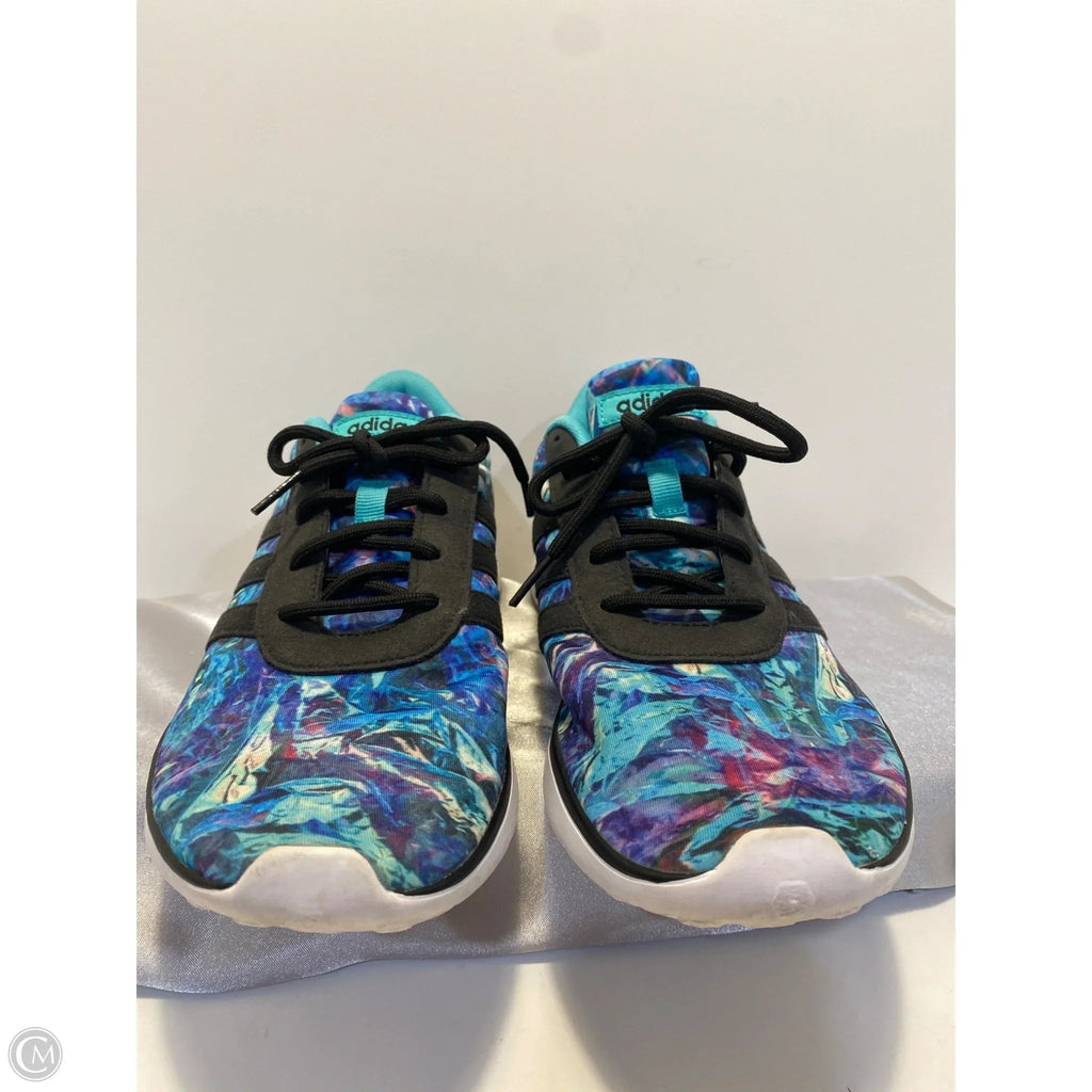 Shoes Athletic By Adidas In Teal, Size: 8.5