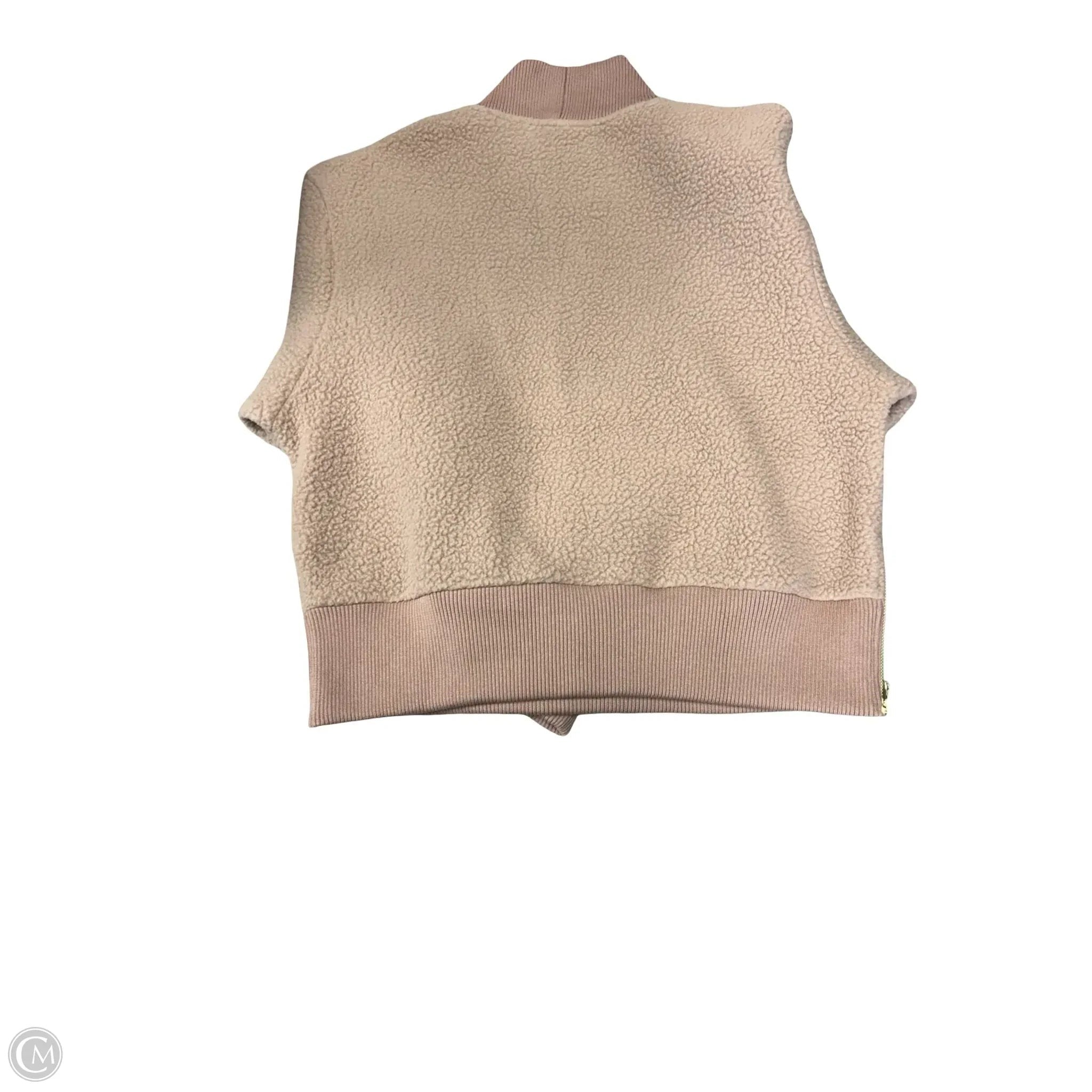Sweatshirt Collar By Varley In Beige, Size: M