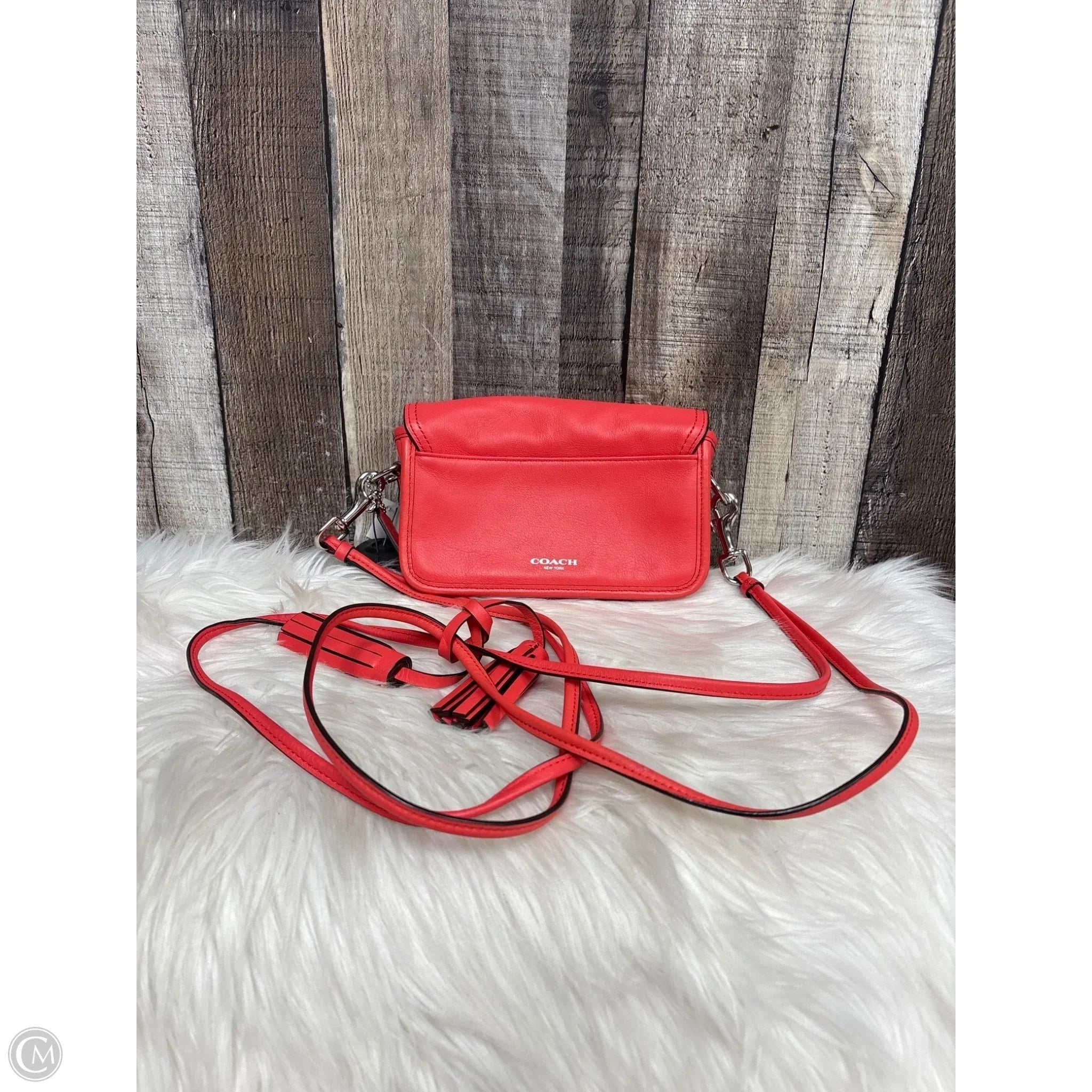 Crossbody Designer By Coach, Size: Small