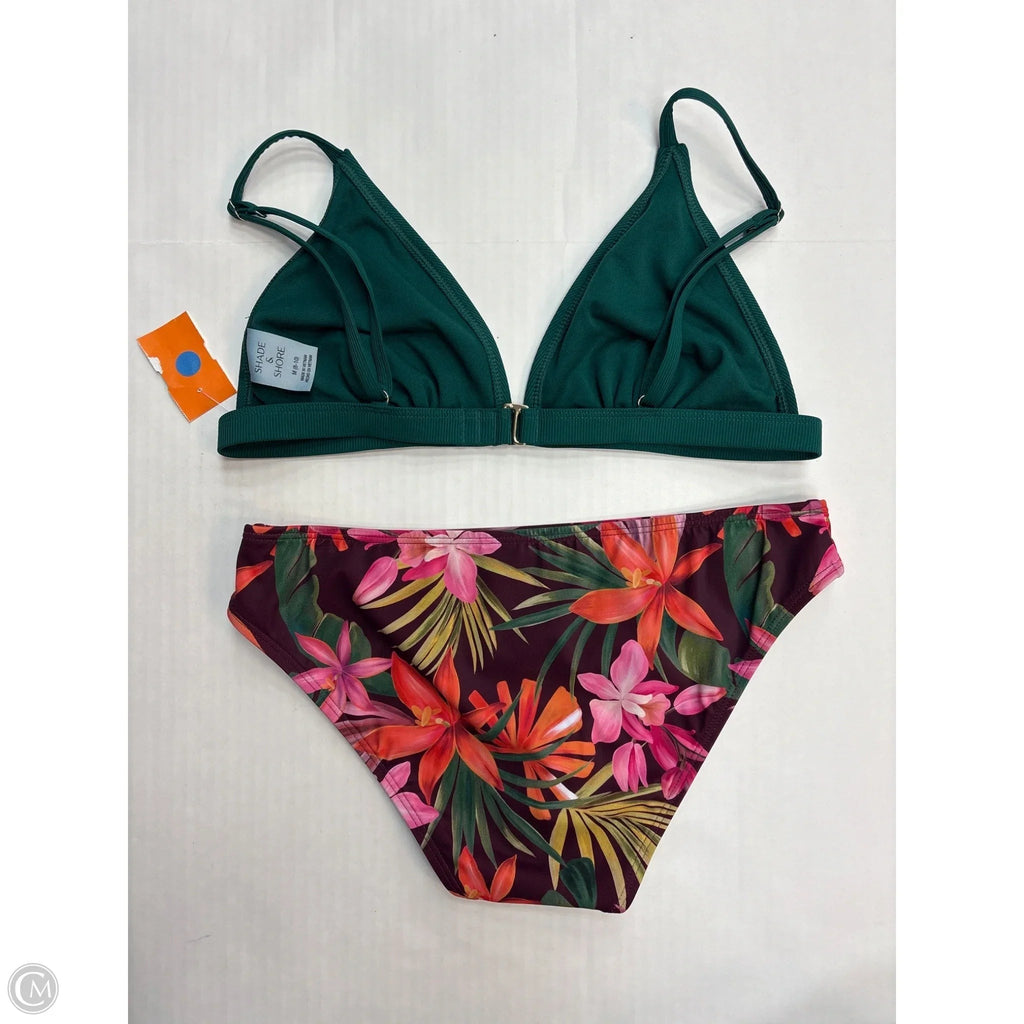Swimsuit 2pc By Shade & Shore In Green, Size: S