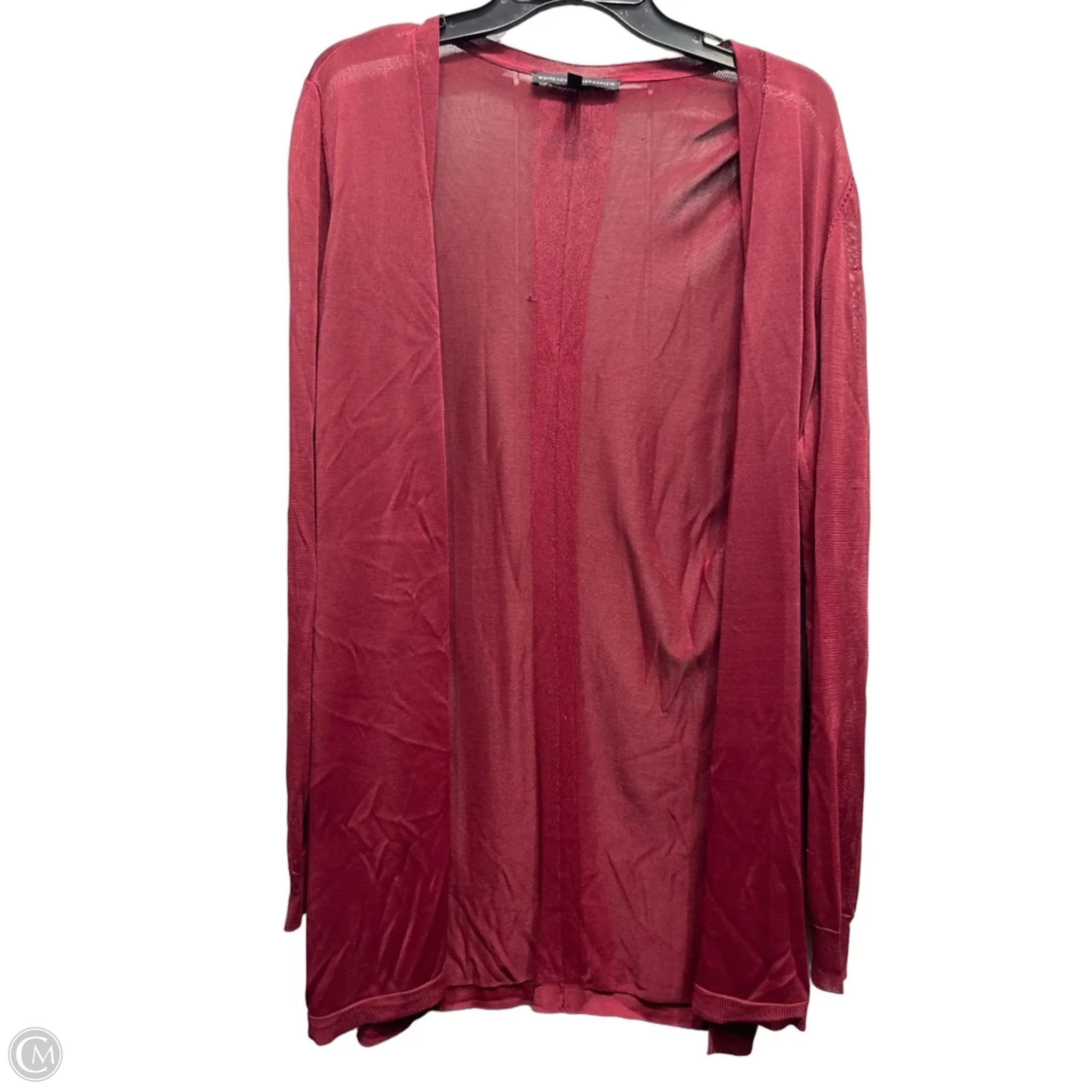 Cardigan By White House Black Market In Maroon, Size: L
