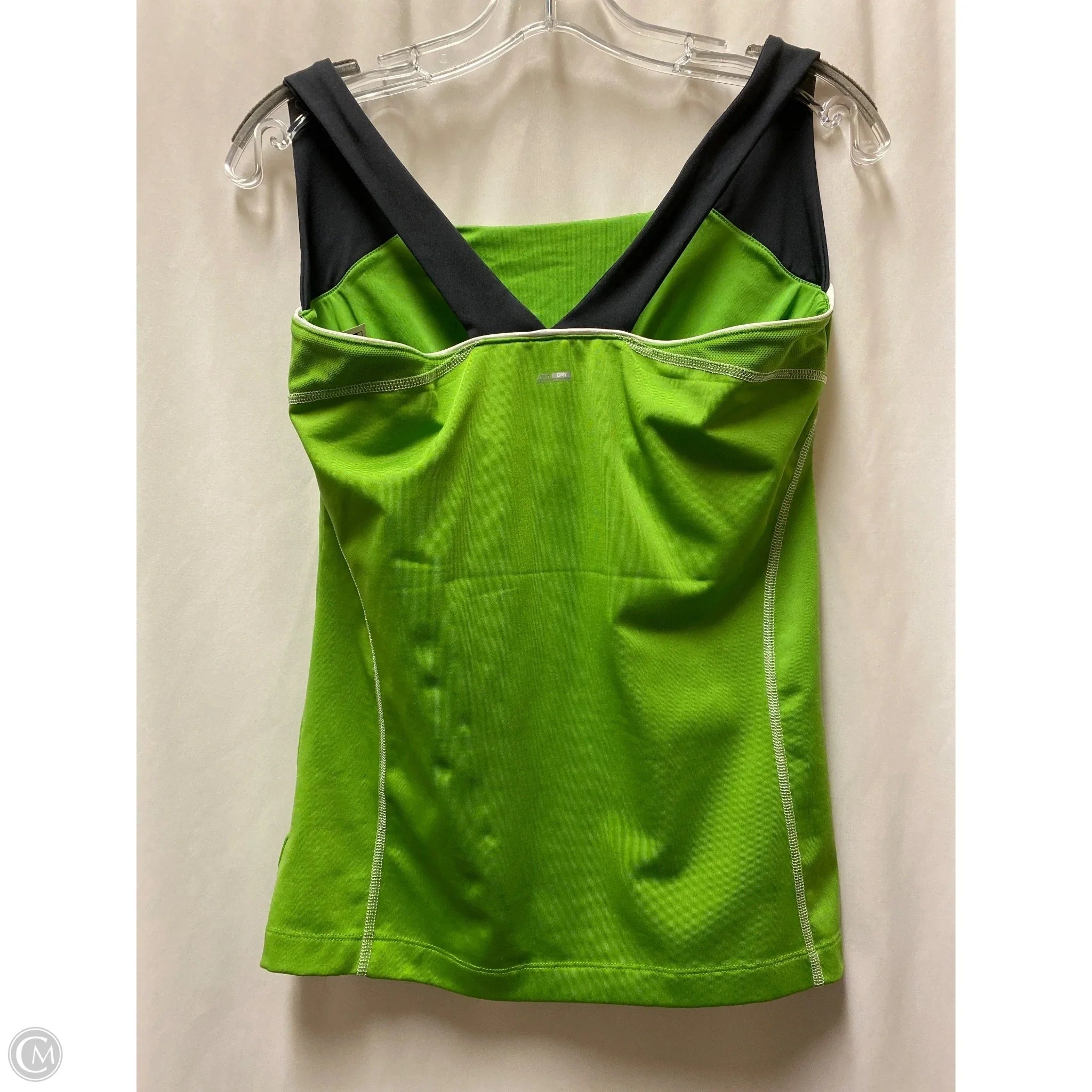 Athletic Tank Top By Adidas In Green, Size: L