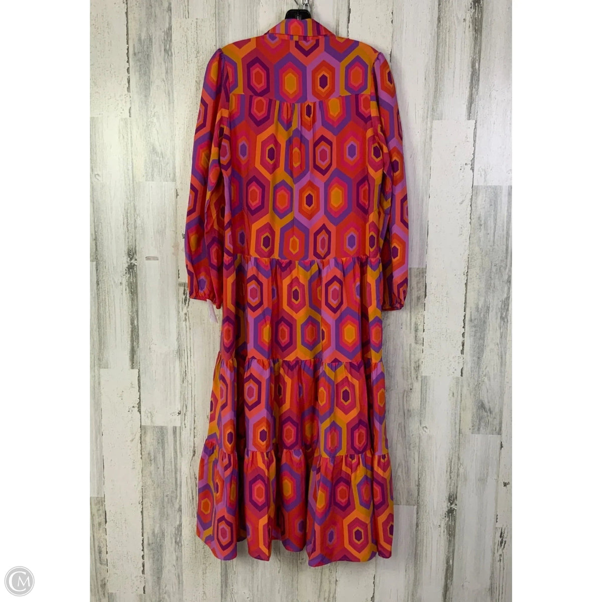 Dress Casual Maxi By Ssys In Orange, Size: M