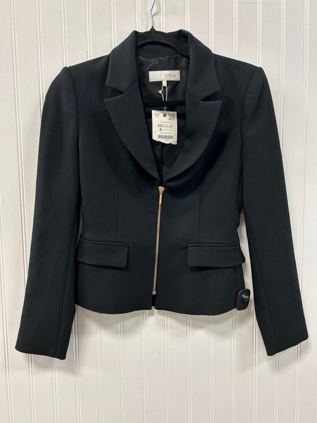 Blazer By Zara In Black, Size:Xs