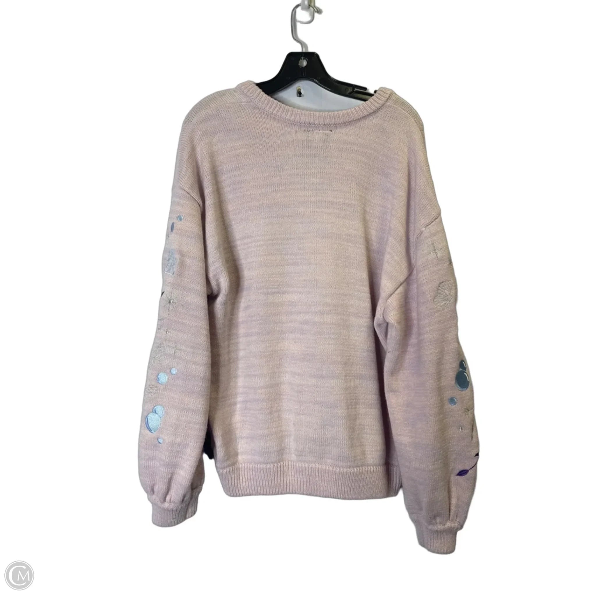 Sweater Cardigan By Clothes Mentor In Purple, Size: Xl