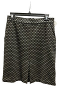 Skirt Midi By Banana Republic In Black & White, Size: 6