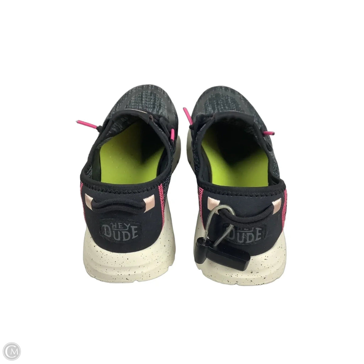 Shoes Flats By Hey Dude In Black, Size: 8