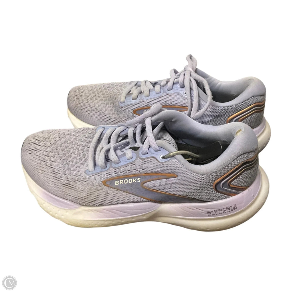 Shoes Athletic By Brooks In Purple, Size: 7