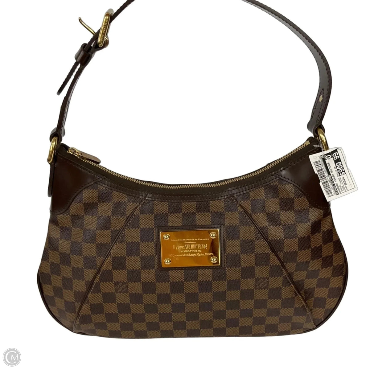 2011 Damier Ebene Thames by Louis Vuitton, Size: Medium