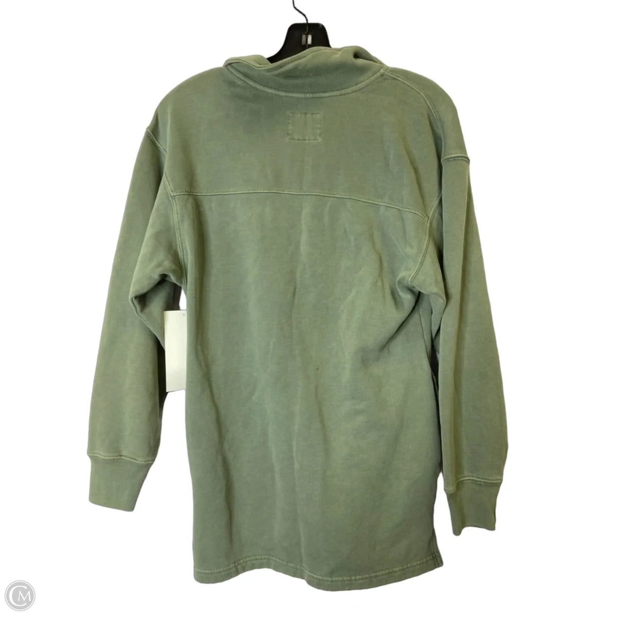 Sweatshirt Collar By Abercrombie And Fitch In Green, Size: Xxsp