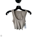 Tank Top By Abercrombie And Fitch In Beige, Size: Xxs