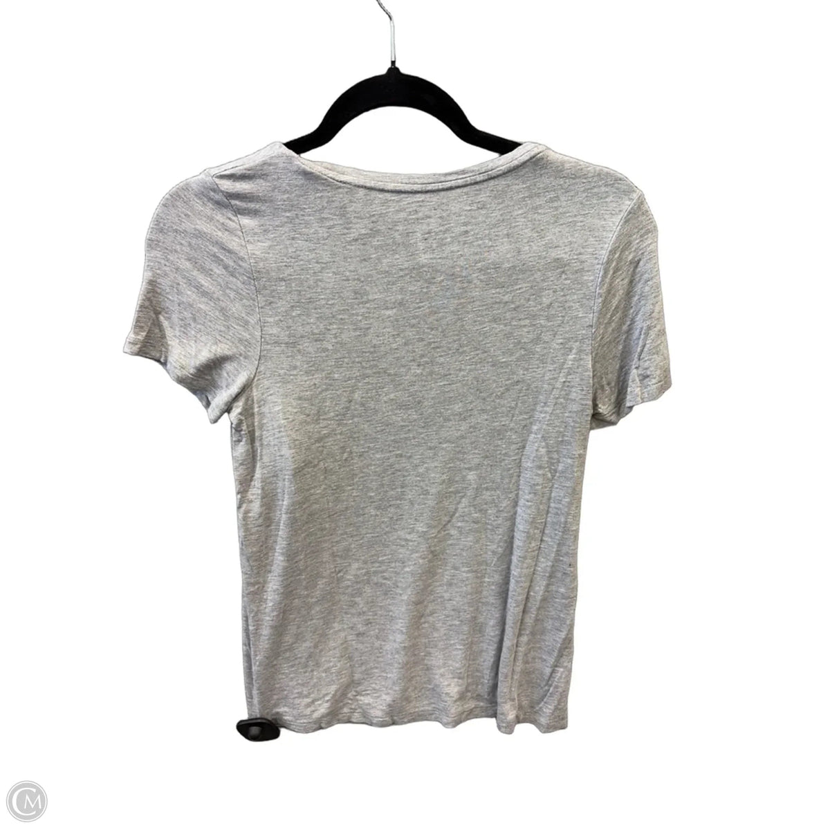 Top Short Sleeve Basic By A New Day In Grey, Size: Xs