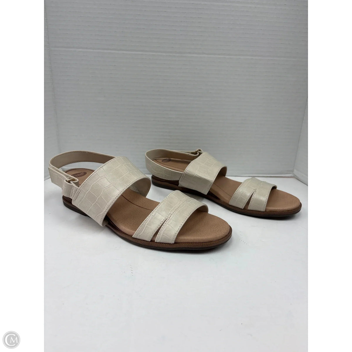 Sandals Flats By Dr Scholls In Tan, Size: 8.5