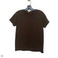 Athletic Top Short Sleeve By 90 Degrees By Reflex In Brown, Size: Xl