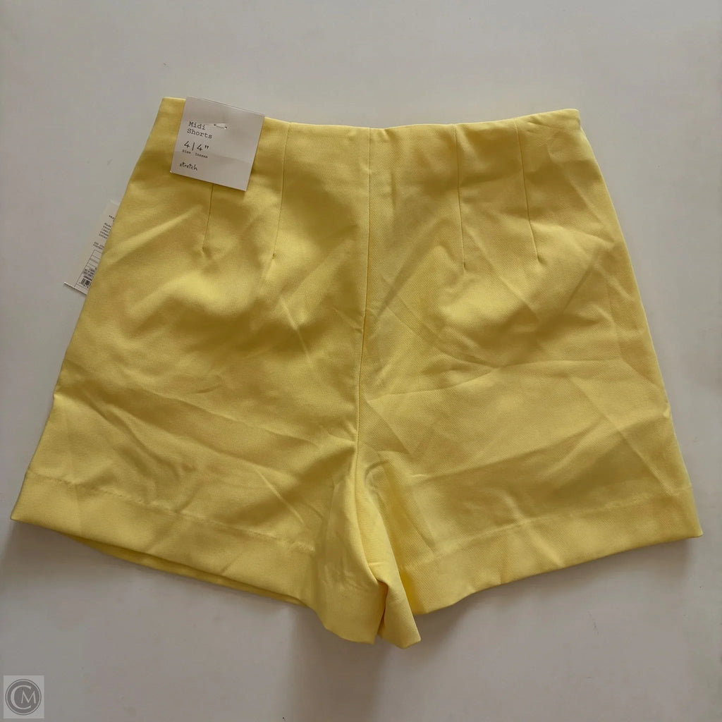Shorts By A New Day In Yellow, Size: 4