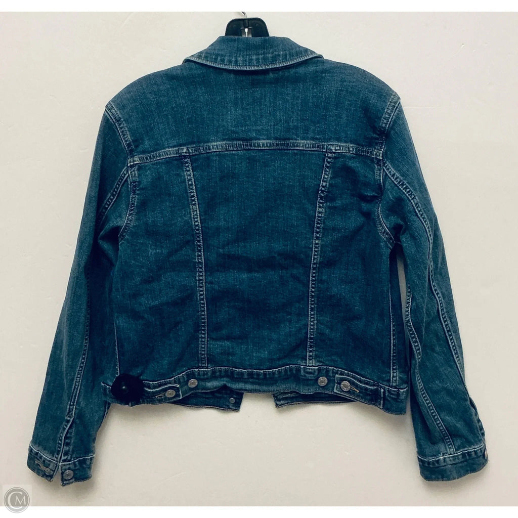 Jacket Denim By Levis In Blue Denim, Size: L