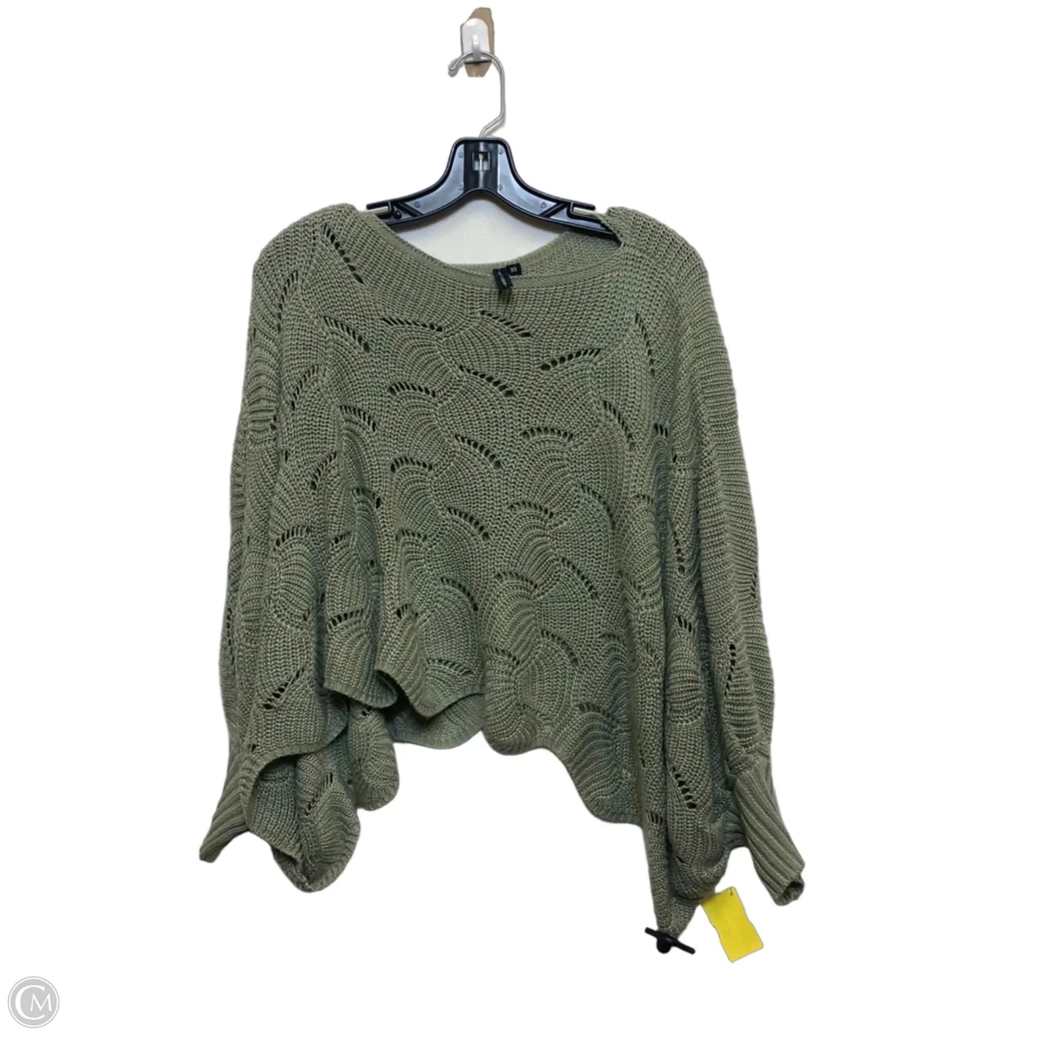 Sweater By Moon And Madison In Green, Size: Xs
