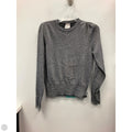Top Long Sleeve By H&m In Black & Silver, Size: S