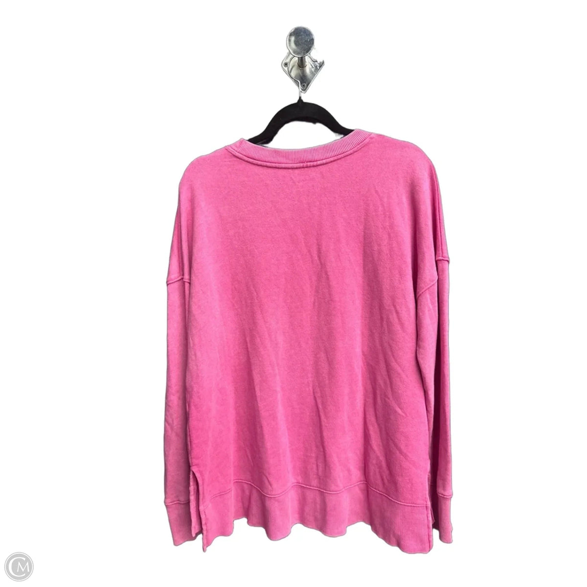 Sweatshirt Crewneck By Time And Tru In Pink, Size: L