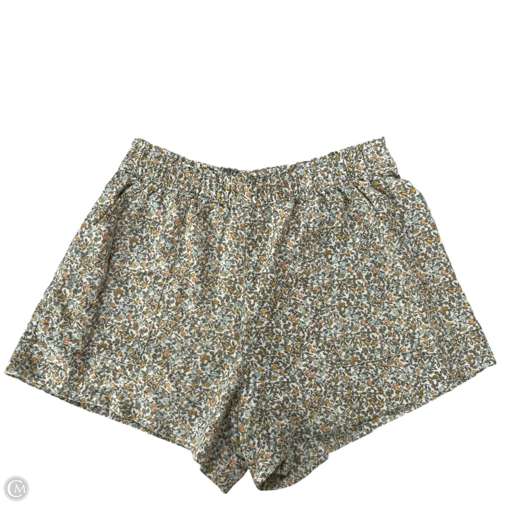Shorts By Abercrombie And Fitch In Floral Print, Size: M
