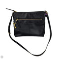 Crossbody Leather By Fossil, Size: Medium