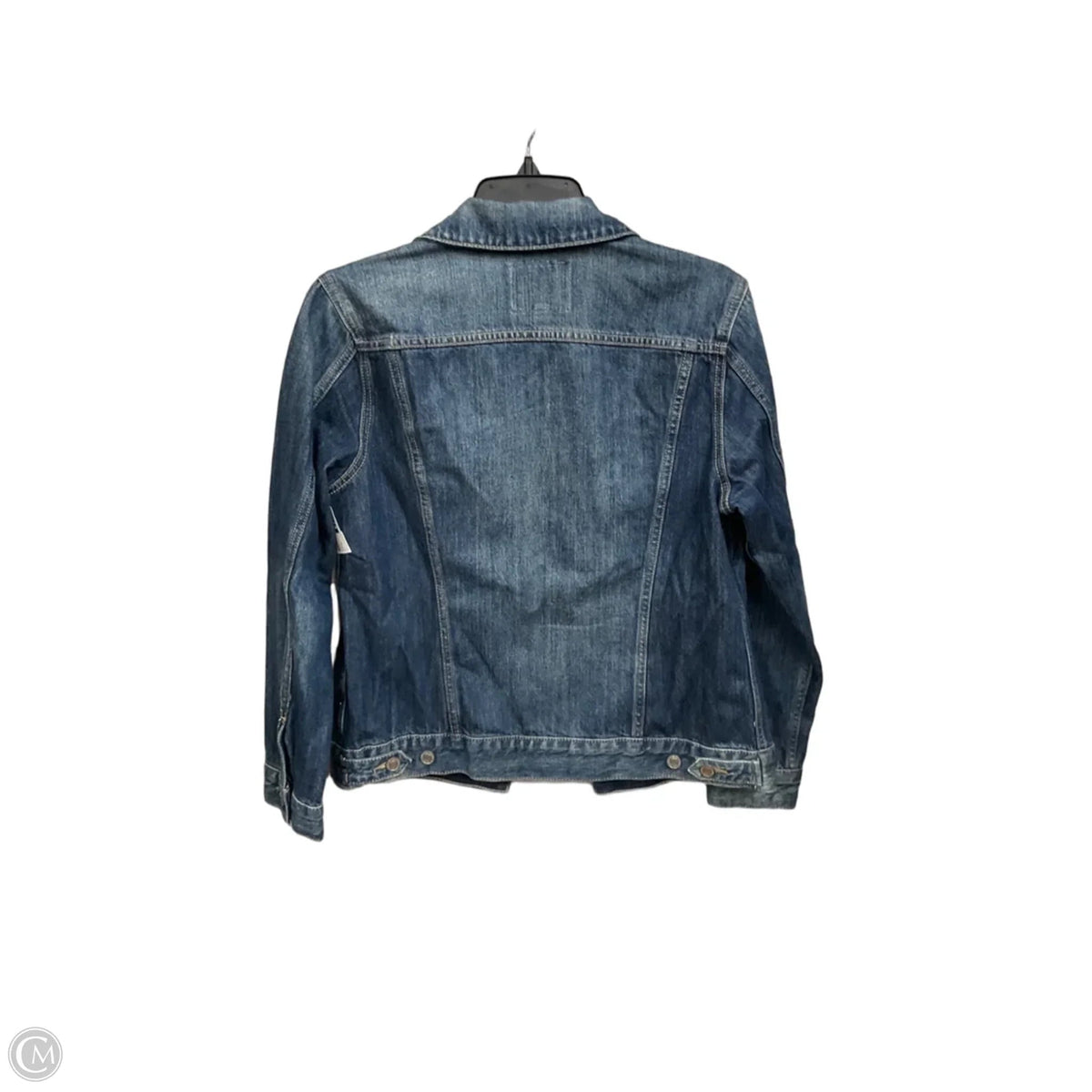Jacket Denim By Lucky Brand In Blue Denim, Size: M