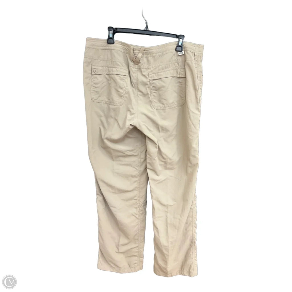 Athletic Pants By The North Face In Tan, Size: 16