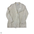 Cardigan By Clothes Mentor In Cream, Size: Lp