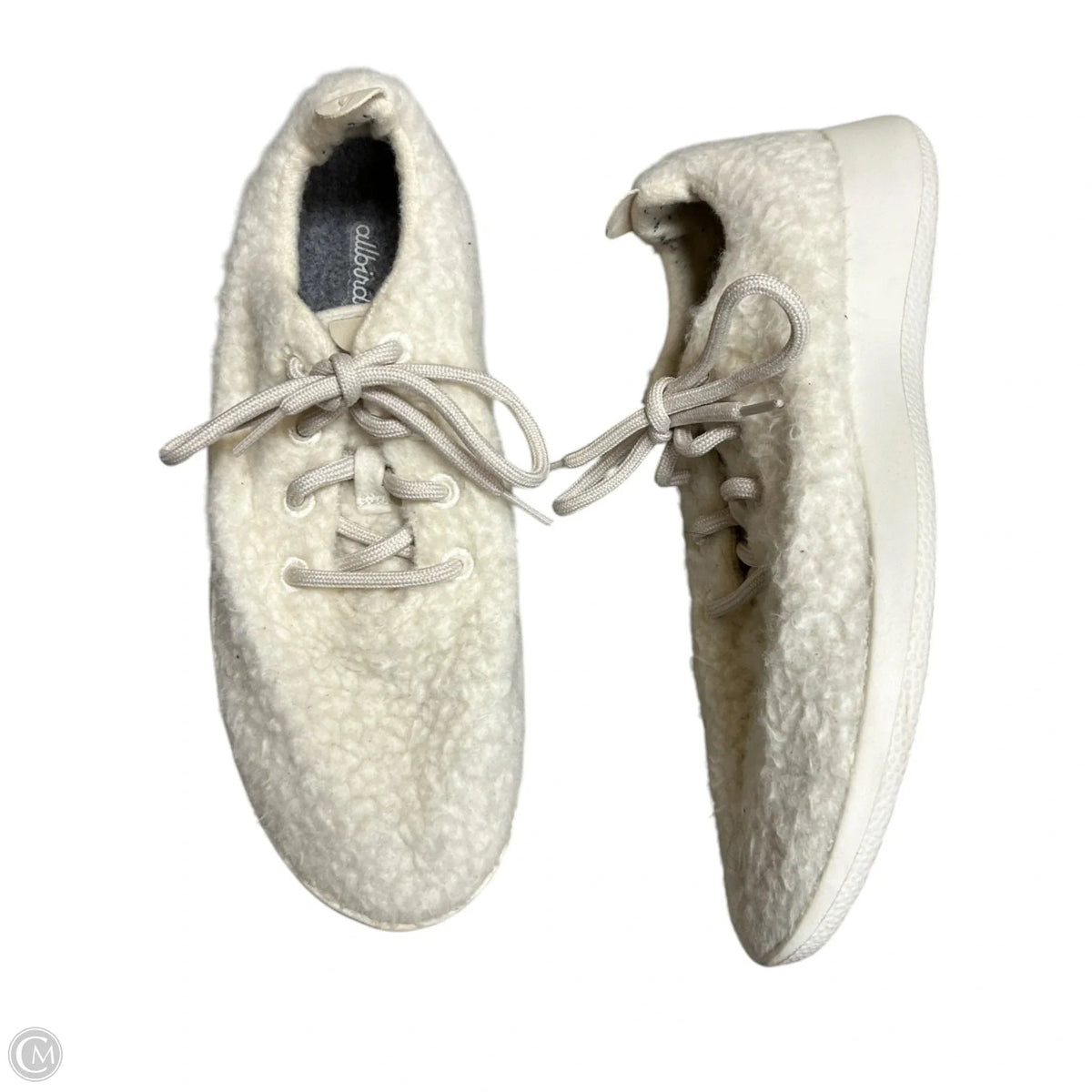 Shoes Sneakers By Allbirds In Cream, Size: 10