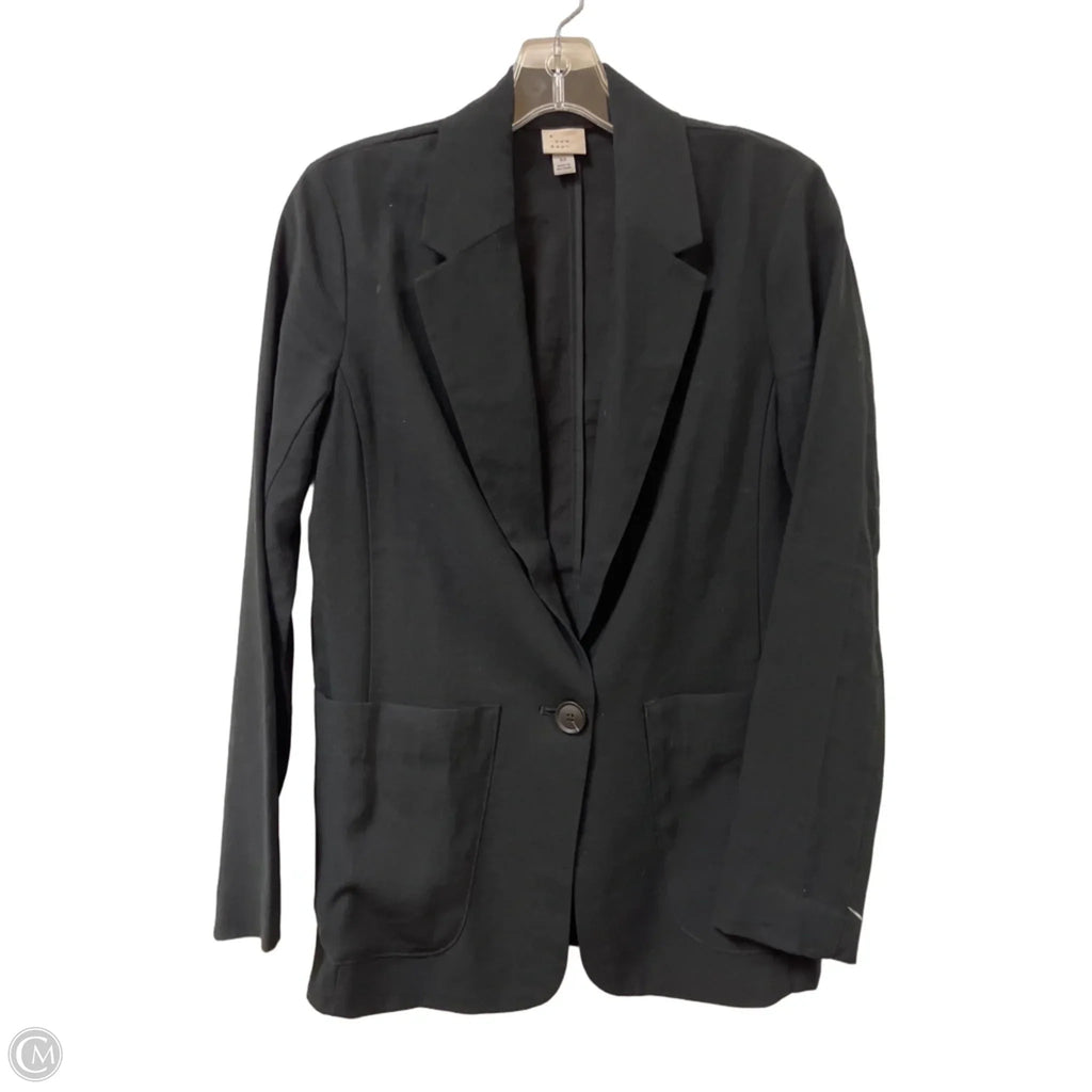 Blazer By A New Day In Black, Size: Xs