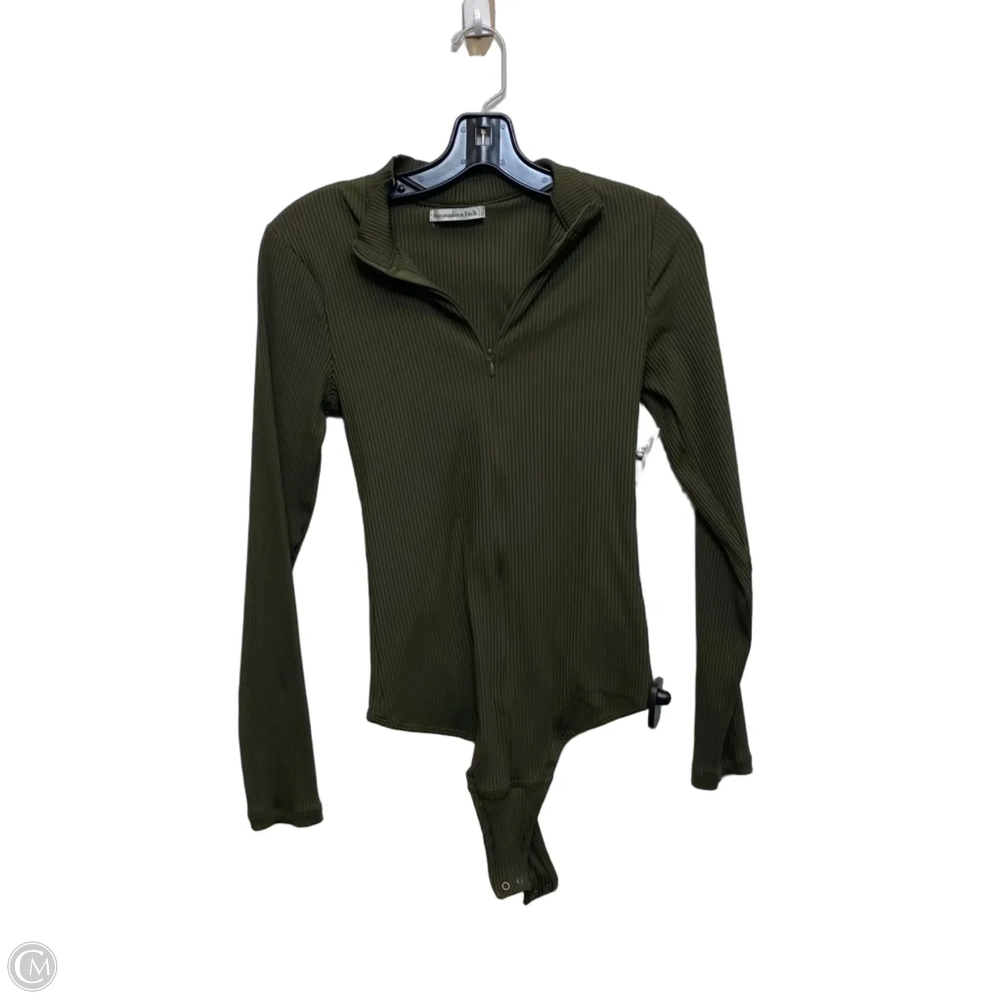 Bodysuit By Abercrombie And Fitch In Green, Size: M