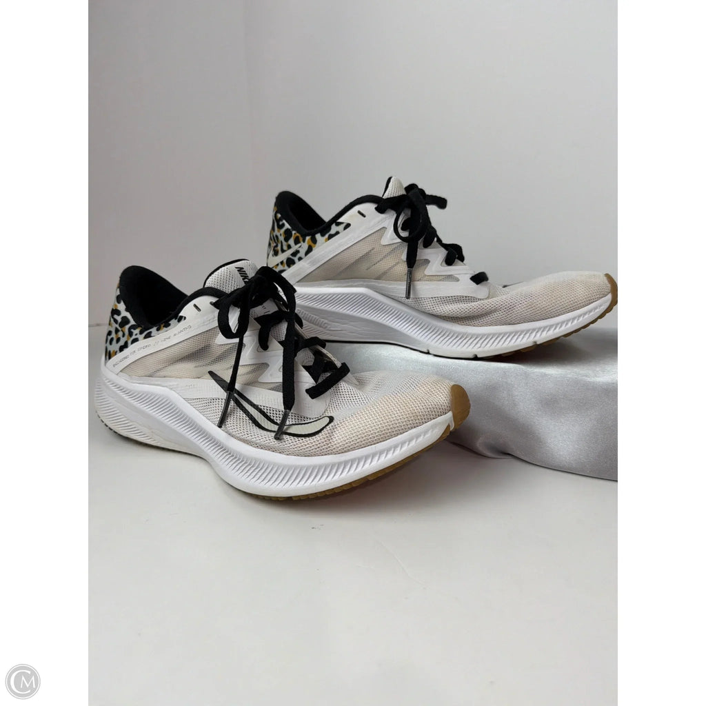 Shoes Athletic By Nike In White, Size: 8.5