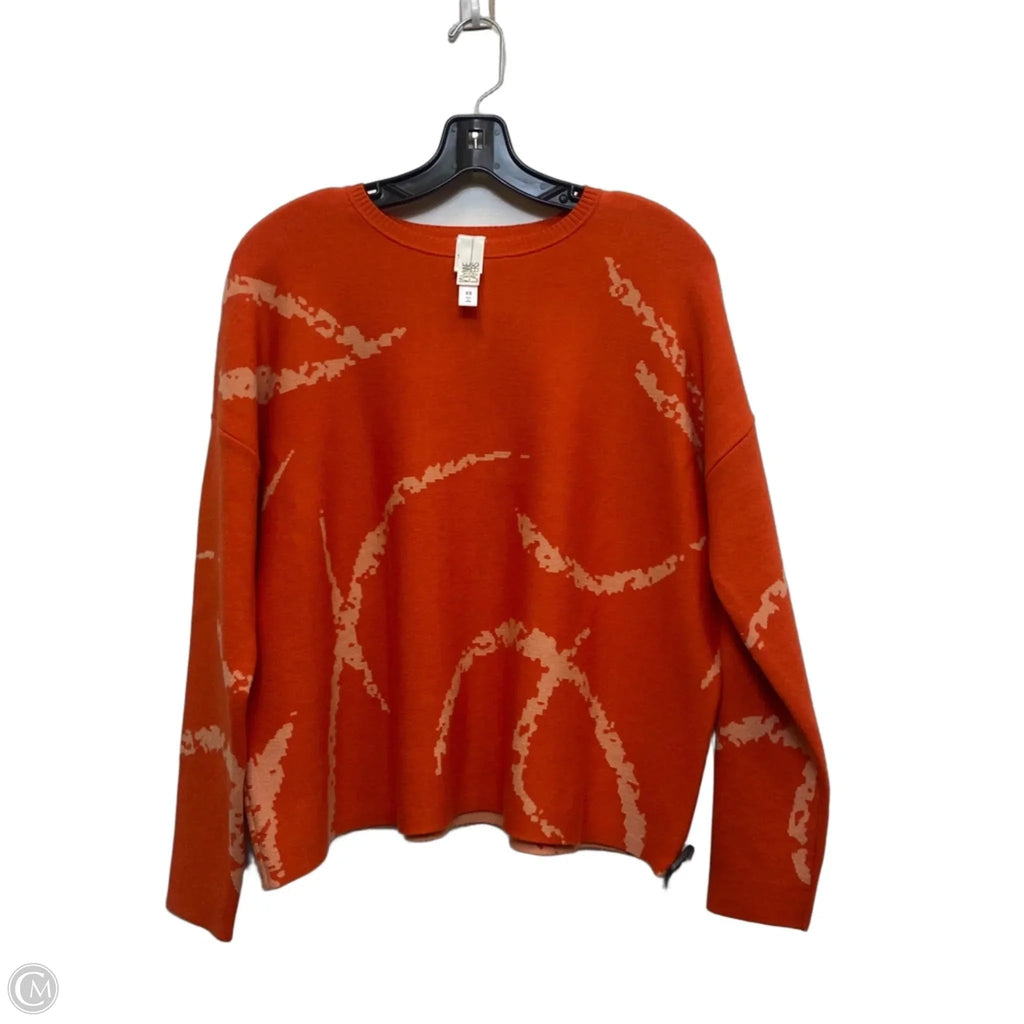 Sweater By Wynne Layers In Orange, Size: Xs