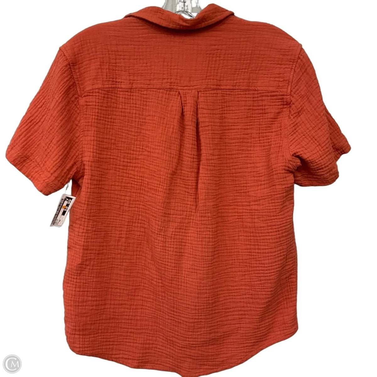 Top Short Sleeve By Target In Orange, Size: Xs