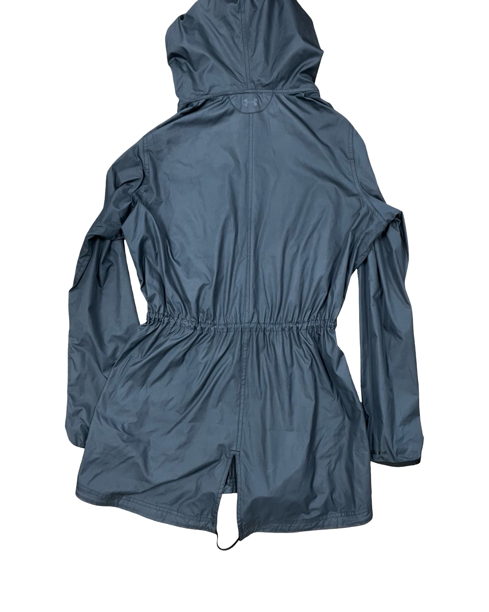 Jacket Windbreaker By Under Armour In Grey, Size:M