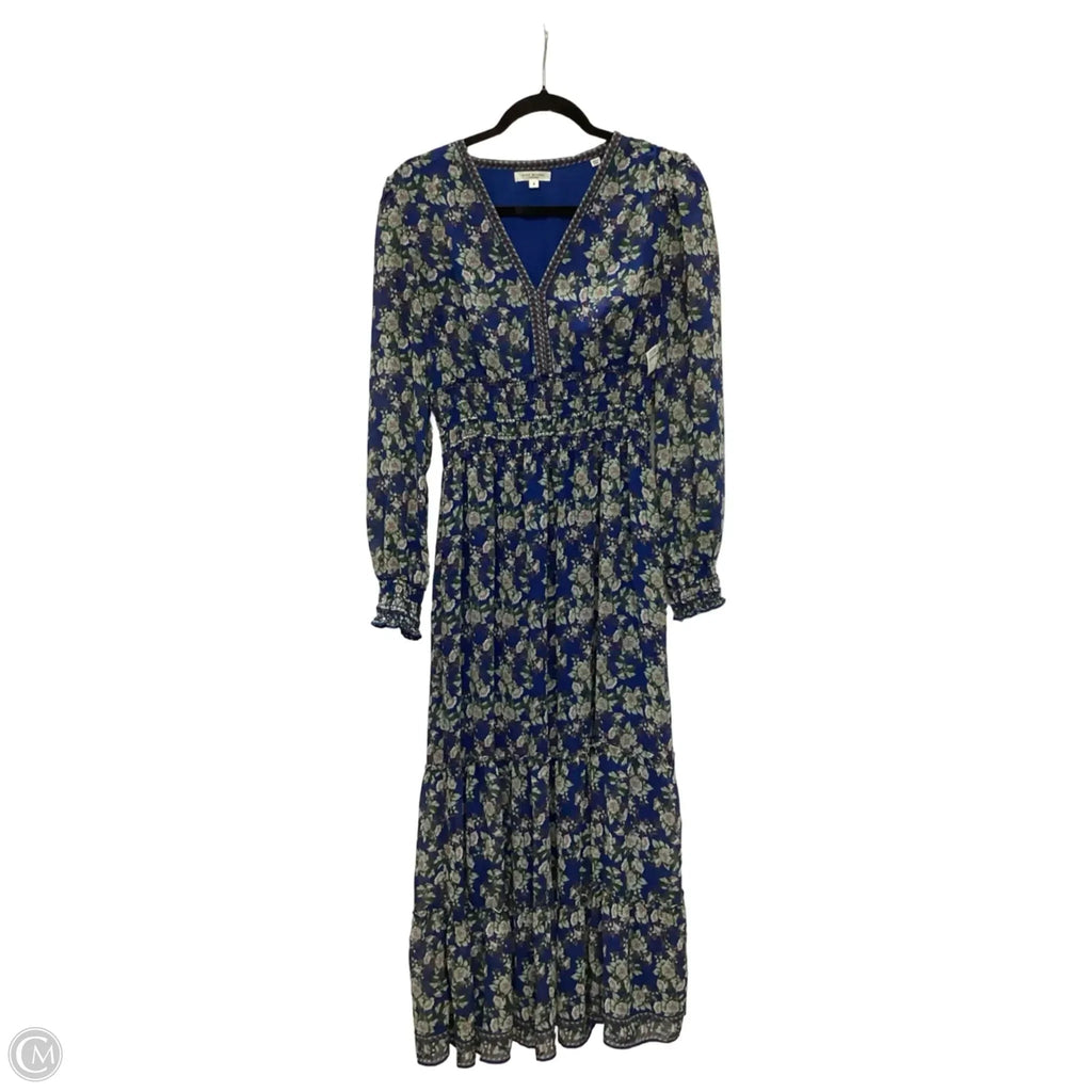 Dress Casual Maxi By Max Studio In Blue, Size: S
