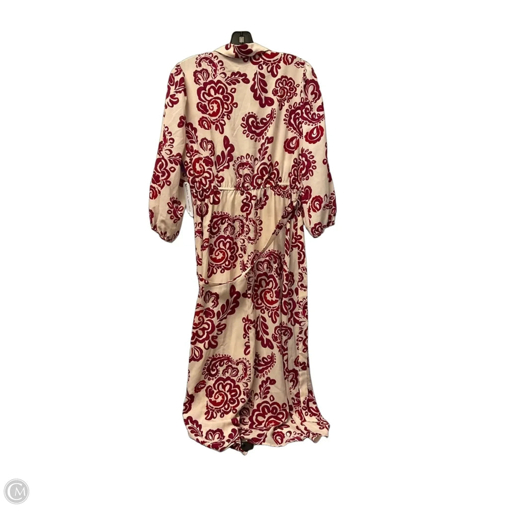 Dress Casual Maxi By Emma And Michele In Cream, Size: S