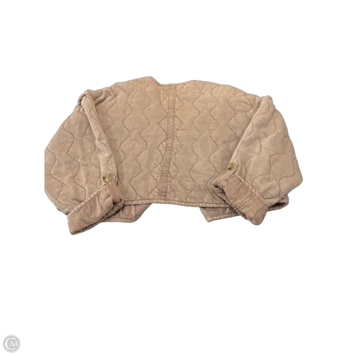 Jacket Puffer & Quilted By Free People In Brown, Size: S